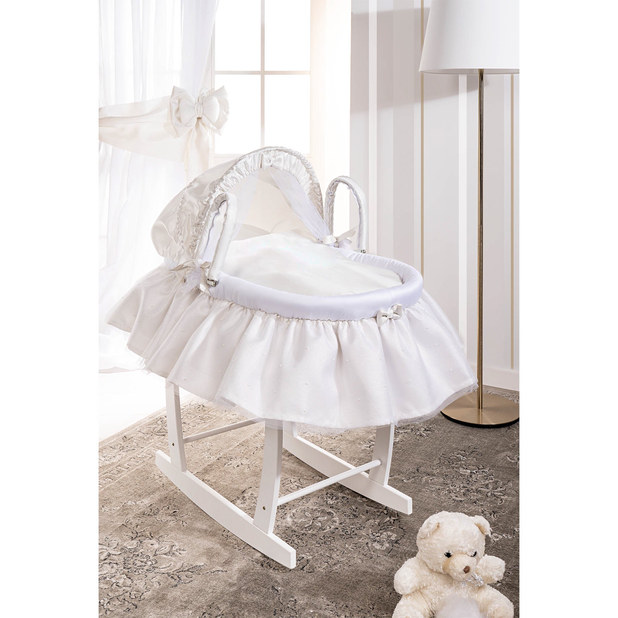 Fancy sales moses basket