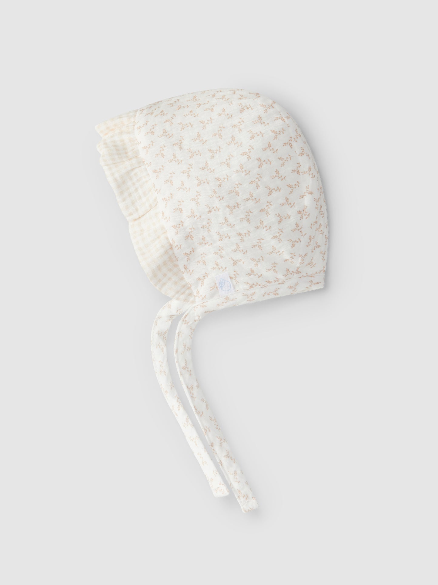 Bonnet Pilot Cap Flowers and Polka Dot | Unique baby gifts