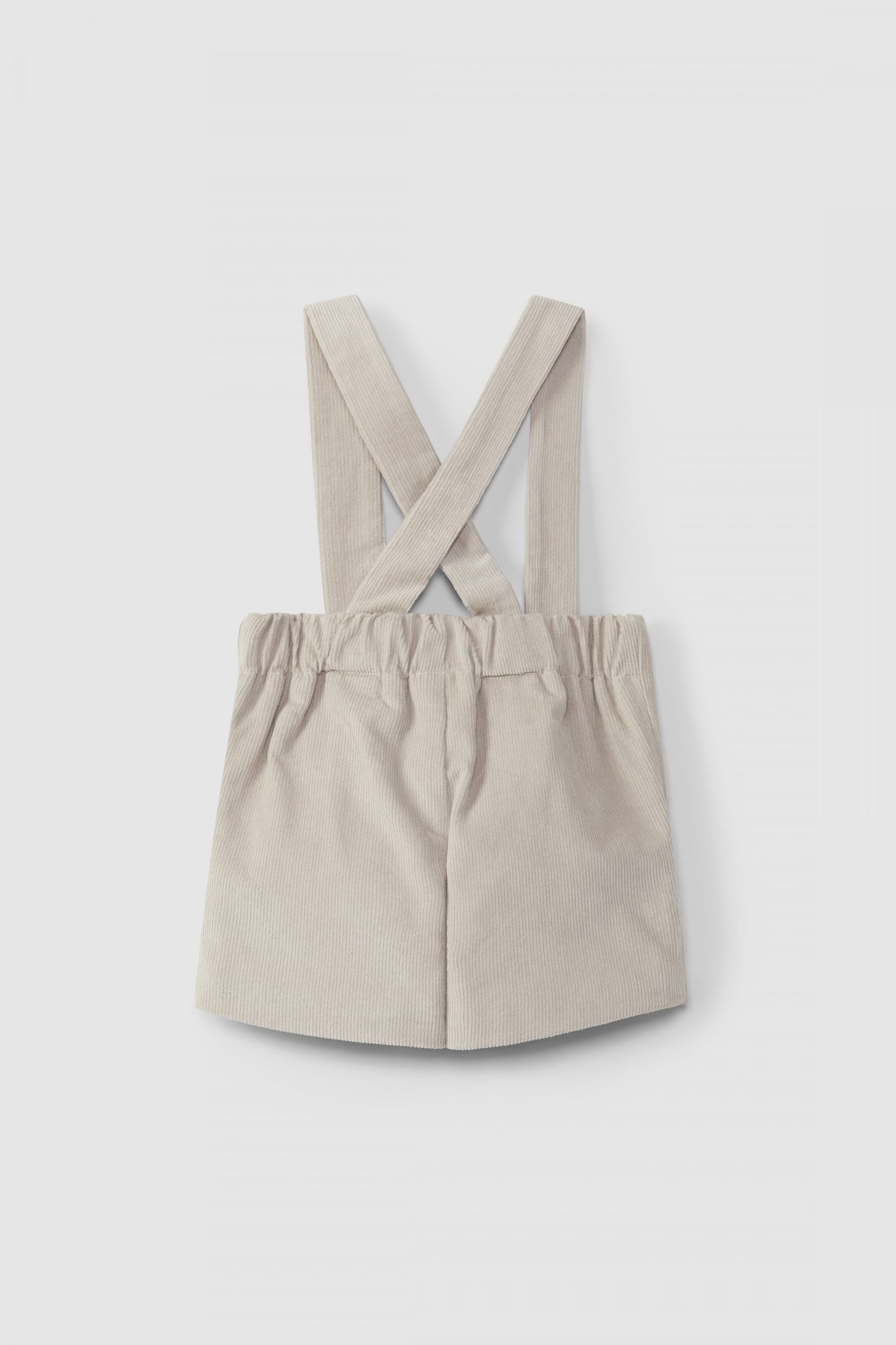 Corduroy Overall Shorts  | Organic nursery fabrics