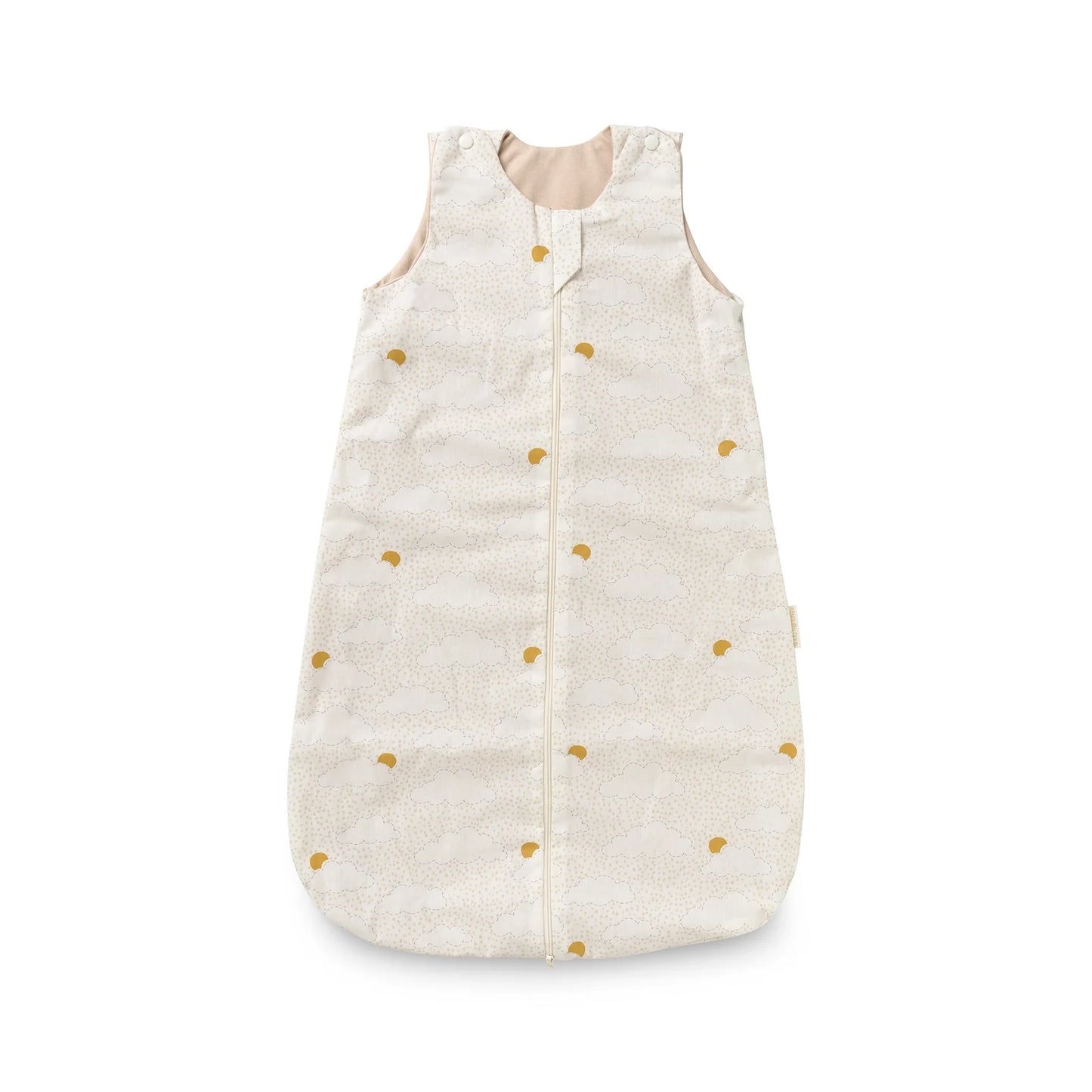 Organic Baby Sleeping Bag in Cloud - 1.0 TOG