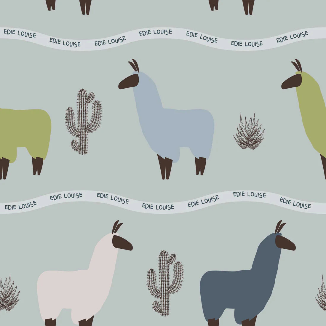 Llamas Out For A Lazy Stroll Wallpaper