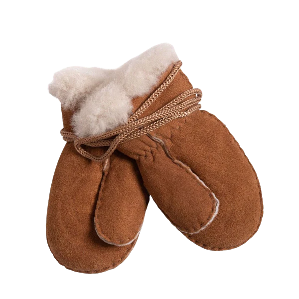 Sheepskin Puddy Mittens with Thumbs