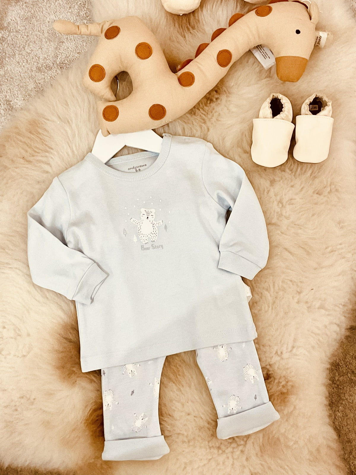 Bear Story 2-Piece Baby Outfit