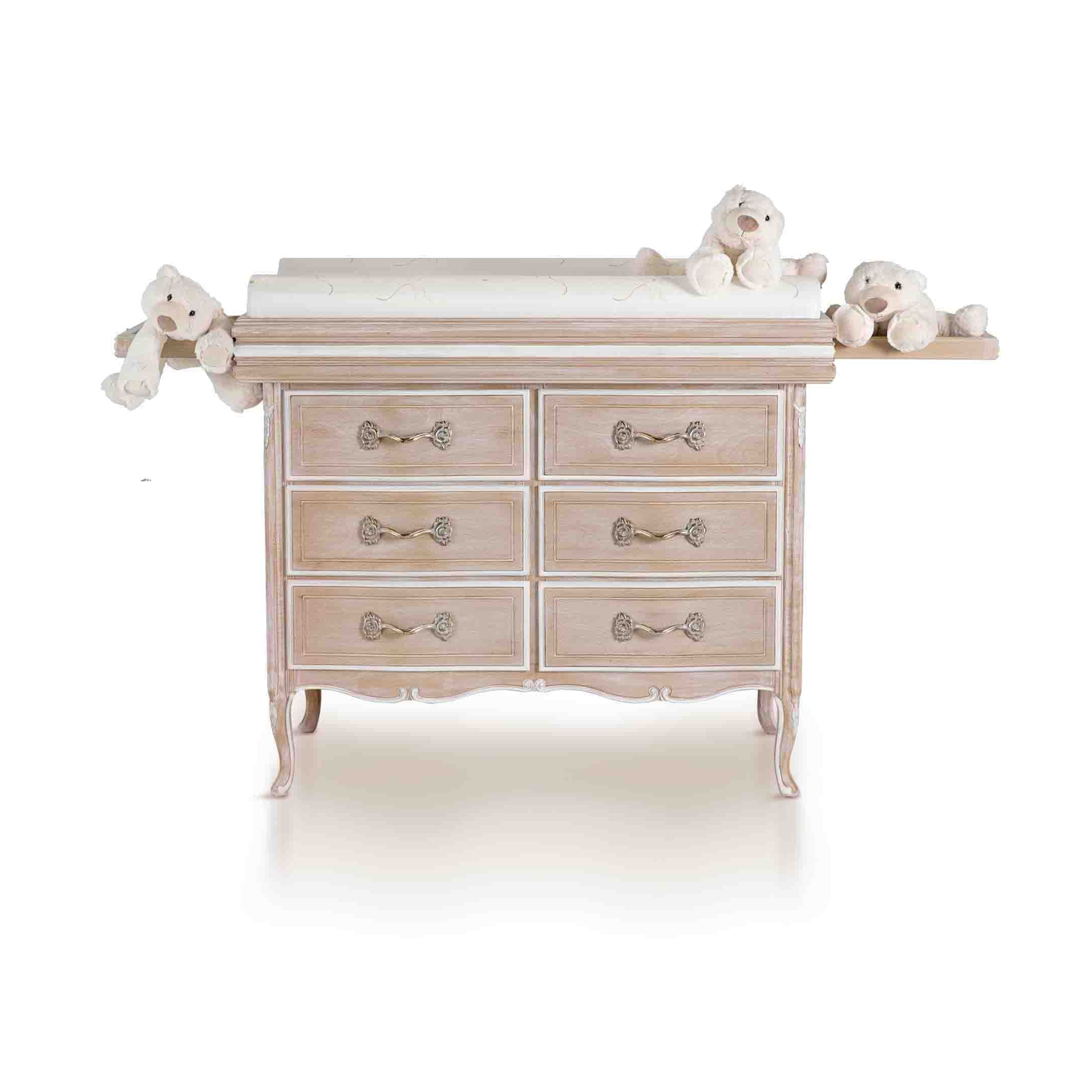 notte baby changing dresser