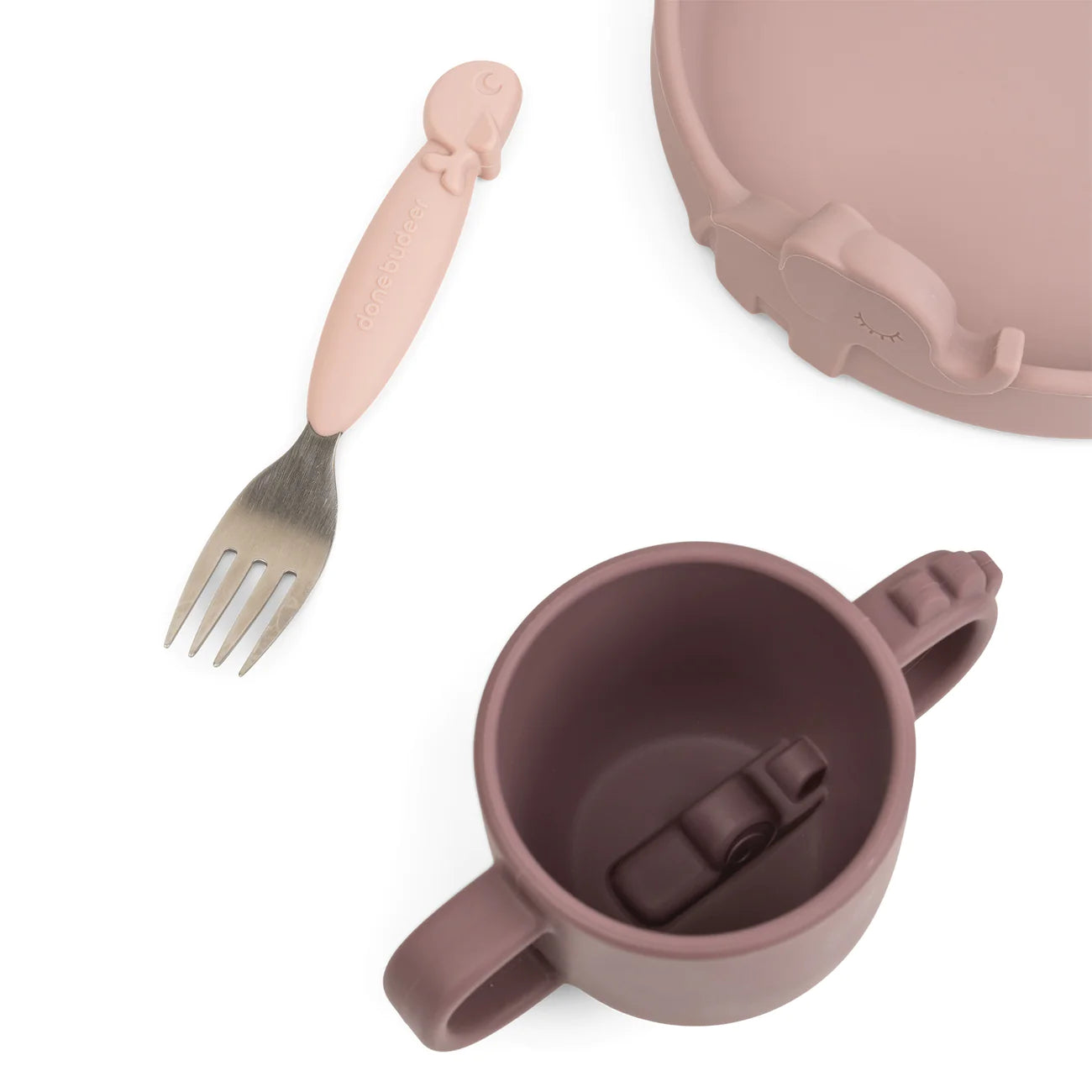 Silicone Dinner Set - Powder