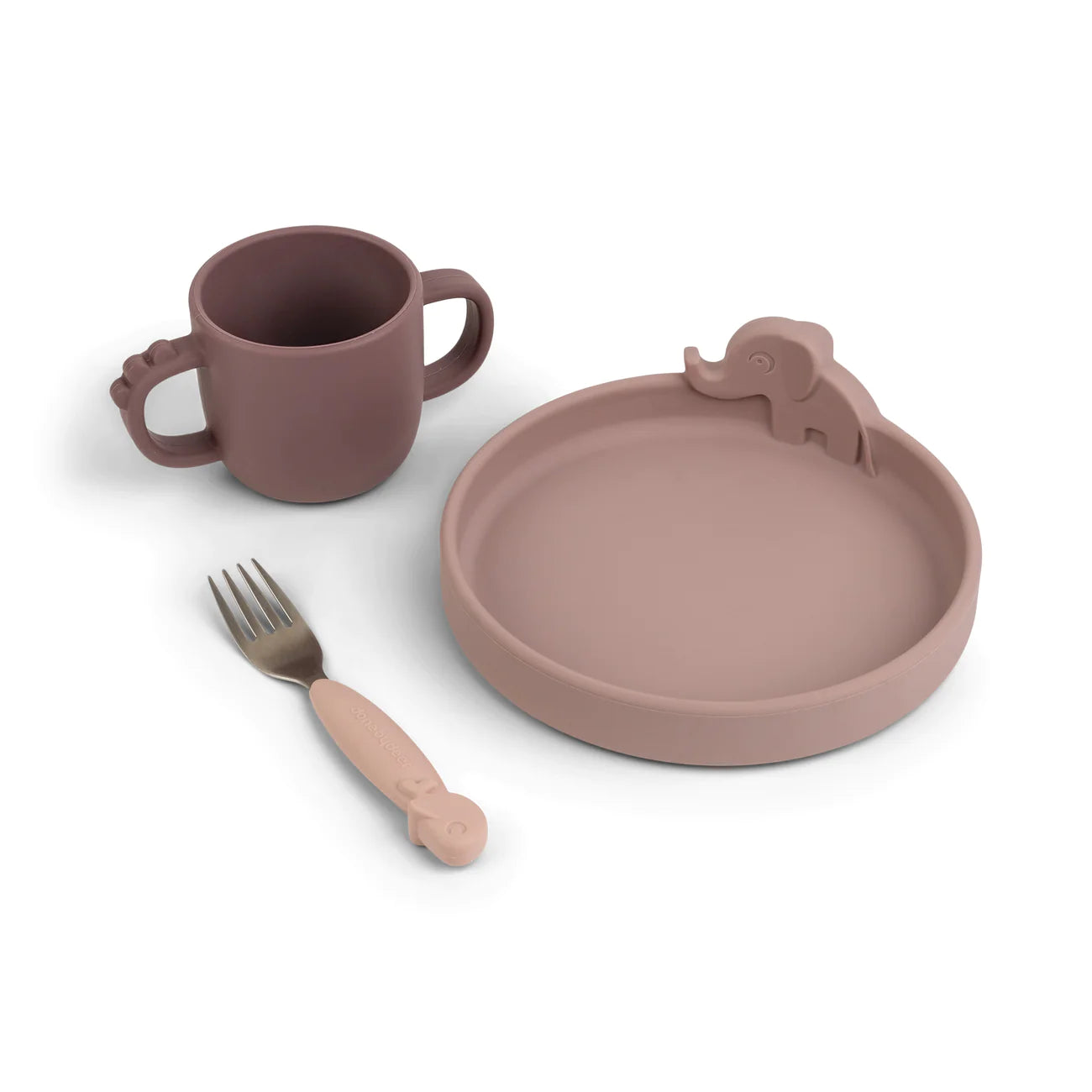 Silicone Dinner Set - Powder