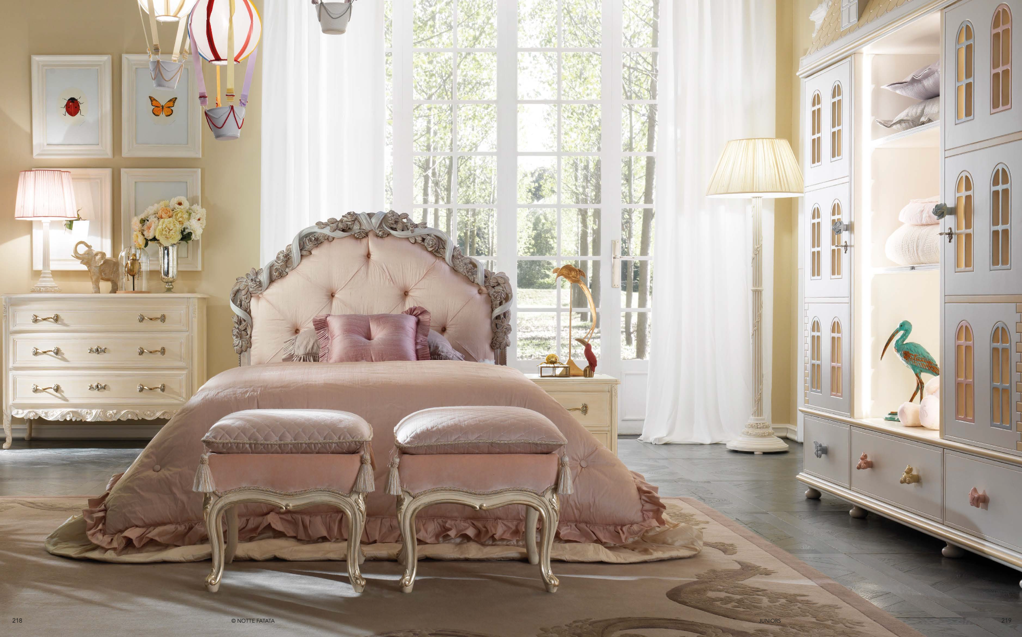 Ornate Princess Bed by Savio Firmino