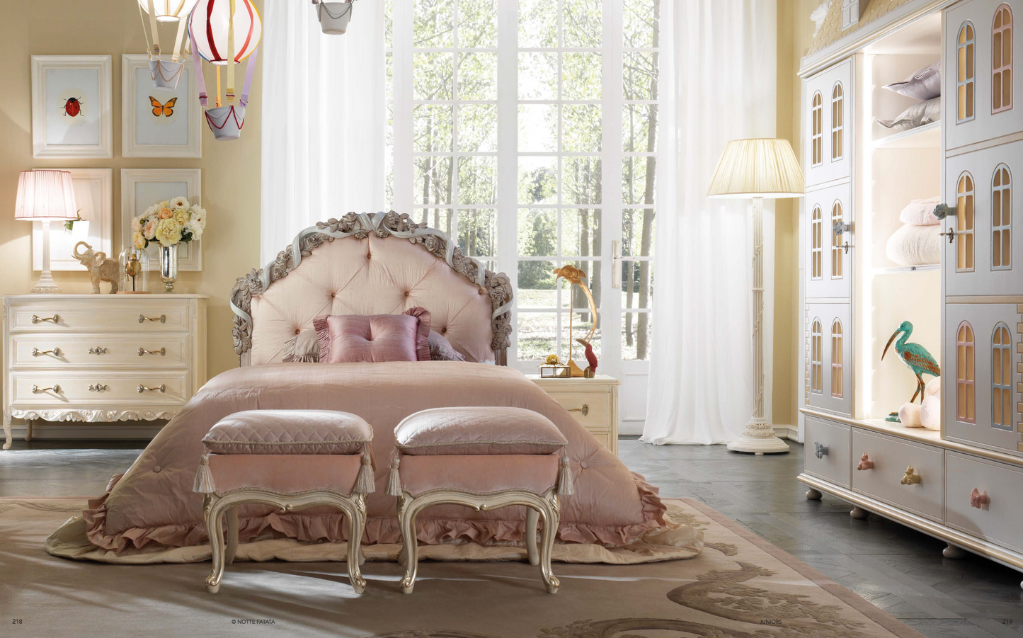 Ornate Princess Bed by Savio Firmino