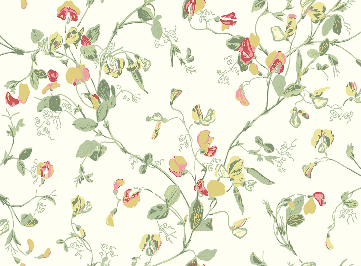 Sweet Pea Archive Anthology Wallpaper