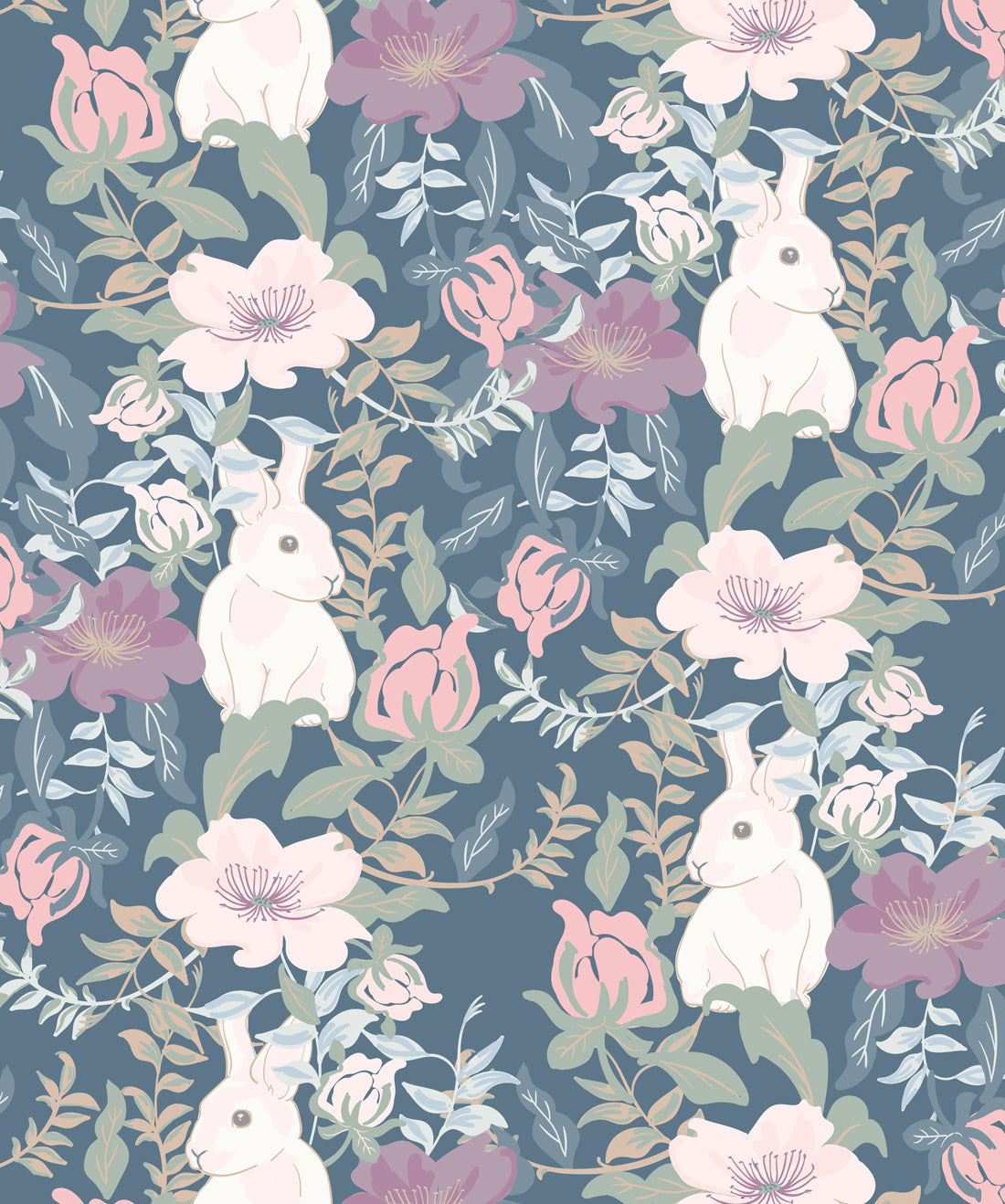 Garden Bunny Wallpaper