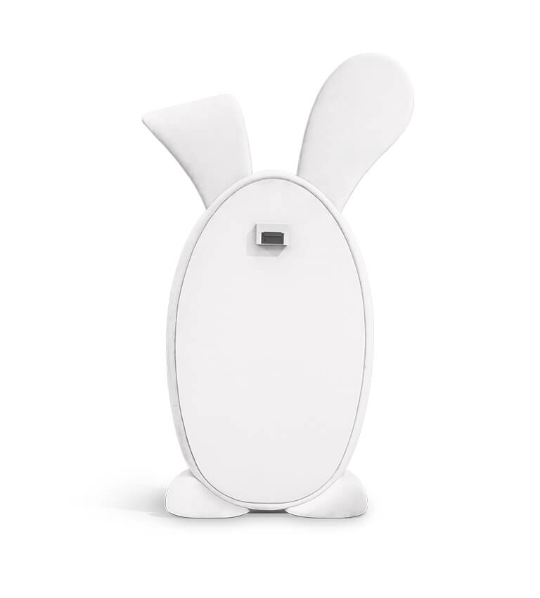 Bunny Floor Mirror - white