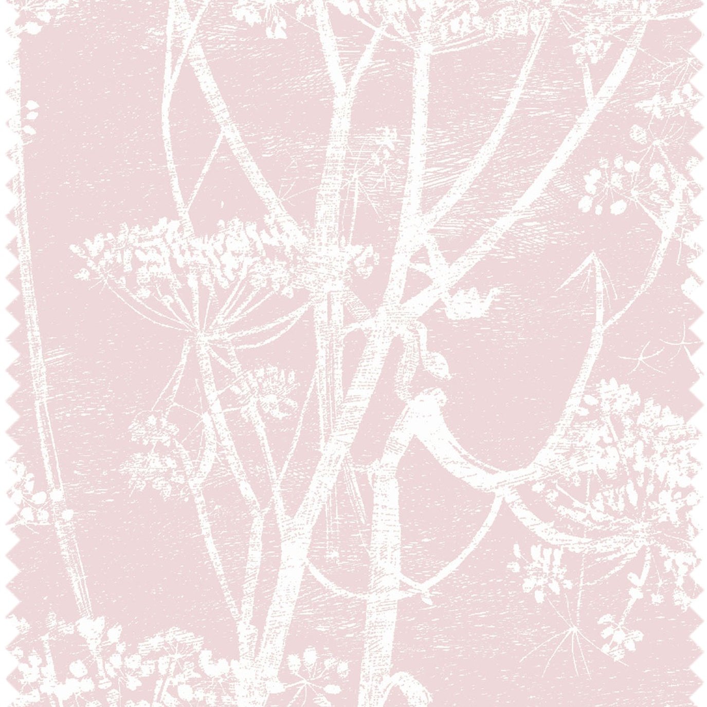 cow parsley linen fabric pink variant