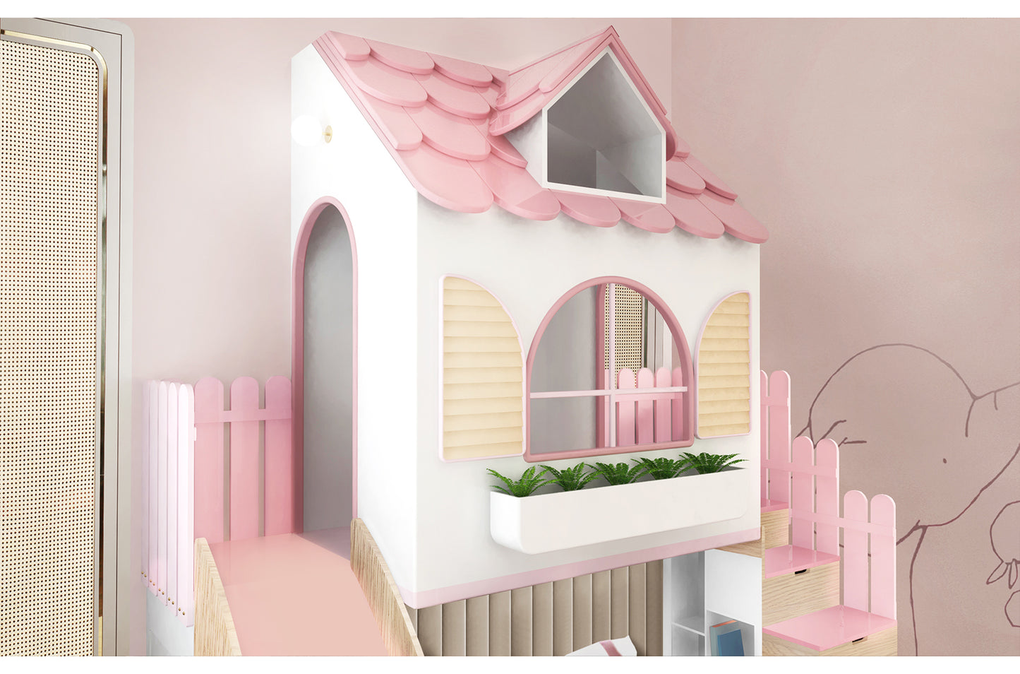 Dolly Playhouse Bed