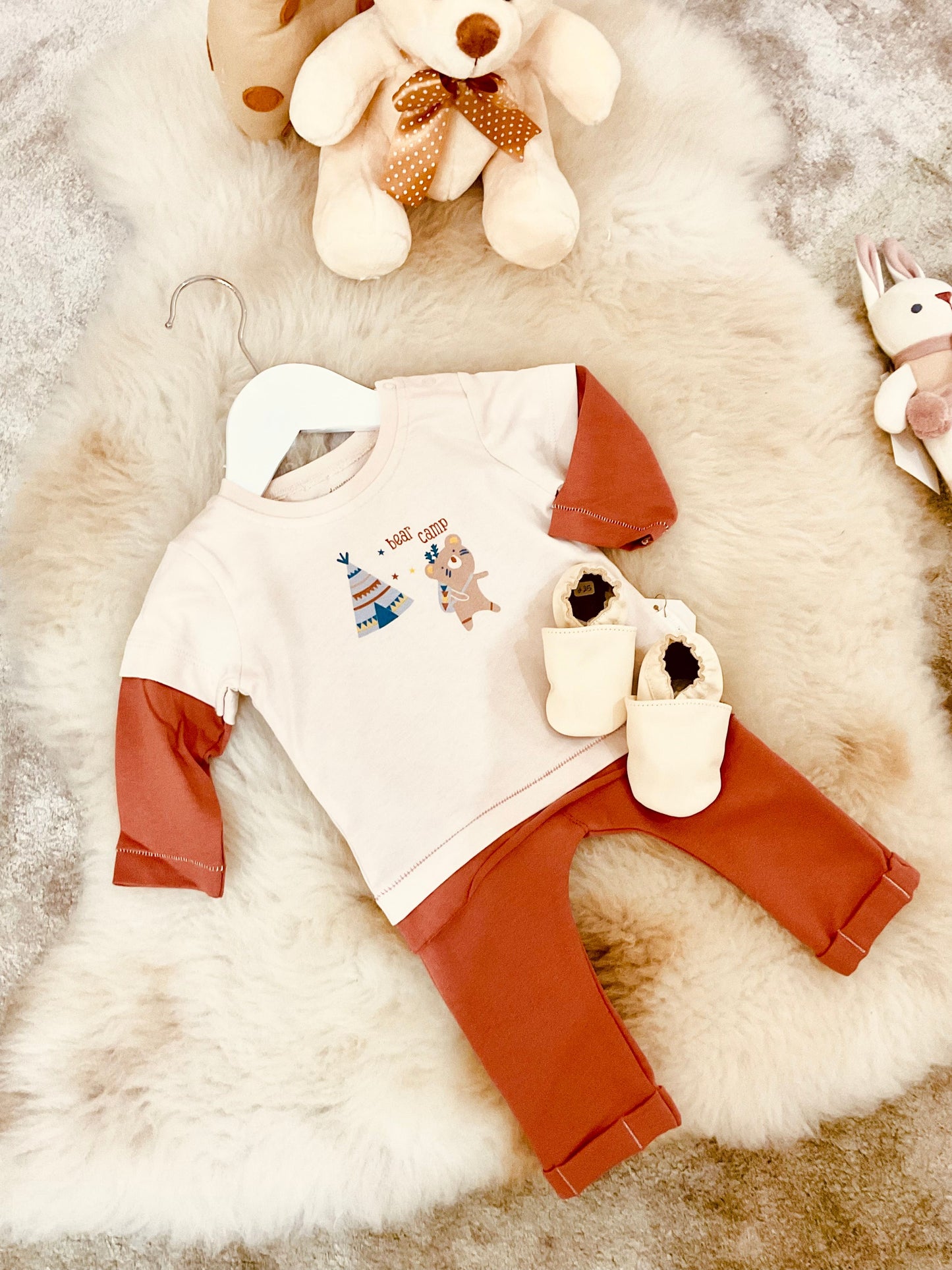 Bear Camp 2-Piece Baby Outfit