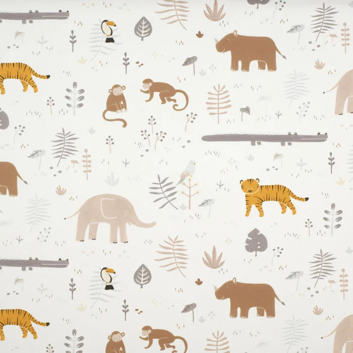 savannah-print fabric for decor beige variant