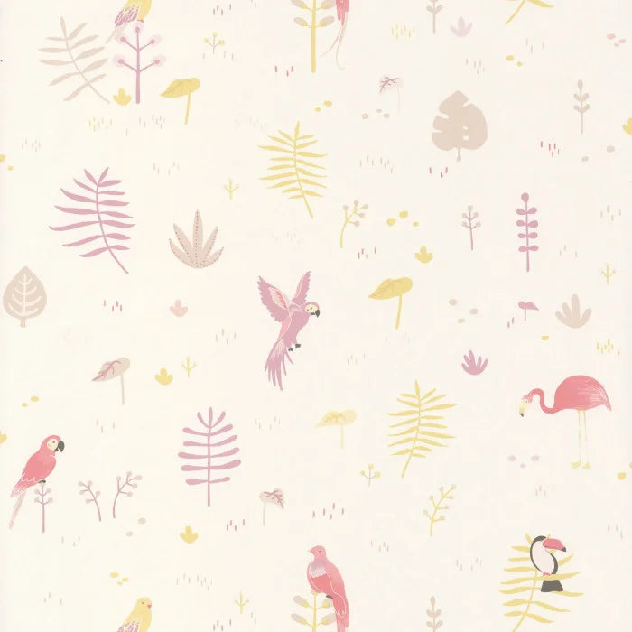 Happy Dreams Tropical Wallpaper (2 Colours)