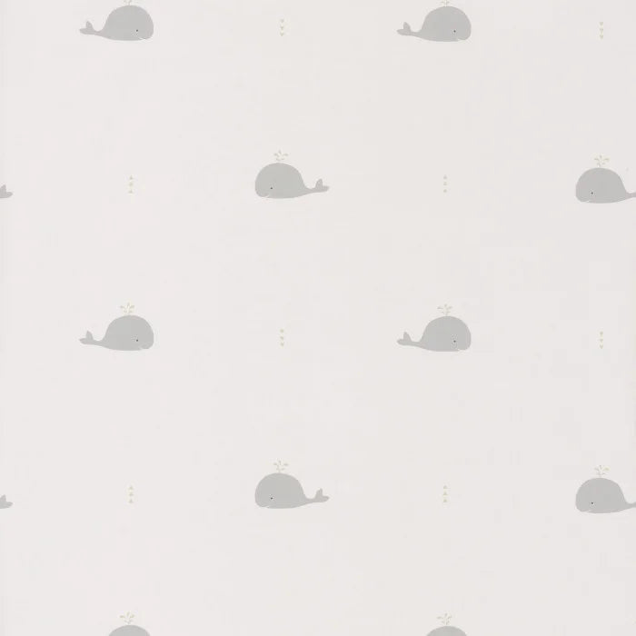 Happy Dreams Whale Wallpaper (3 Colours)