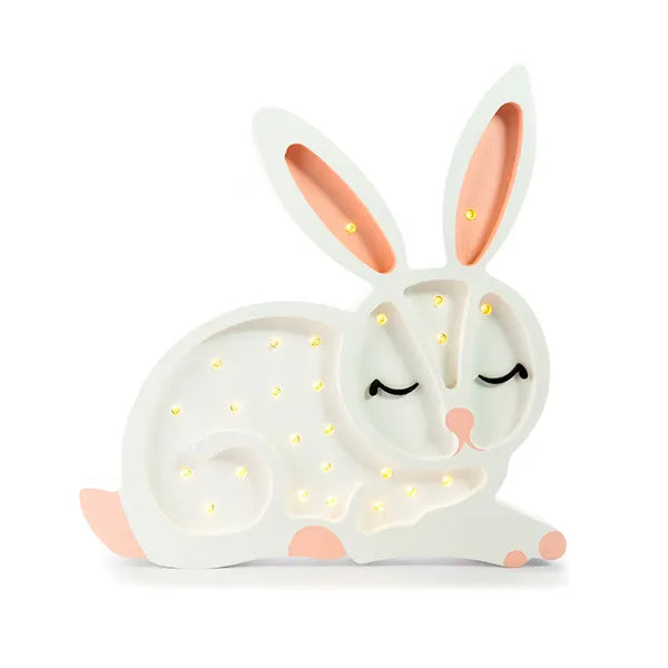 bunny-shaped lamp for children's room