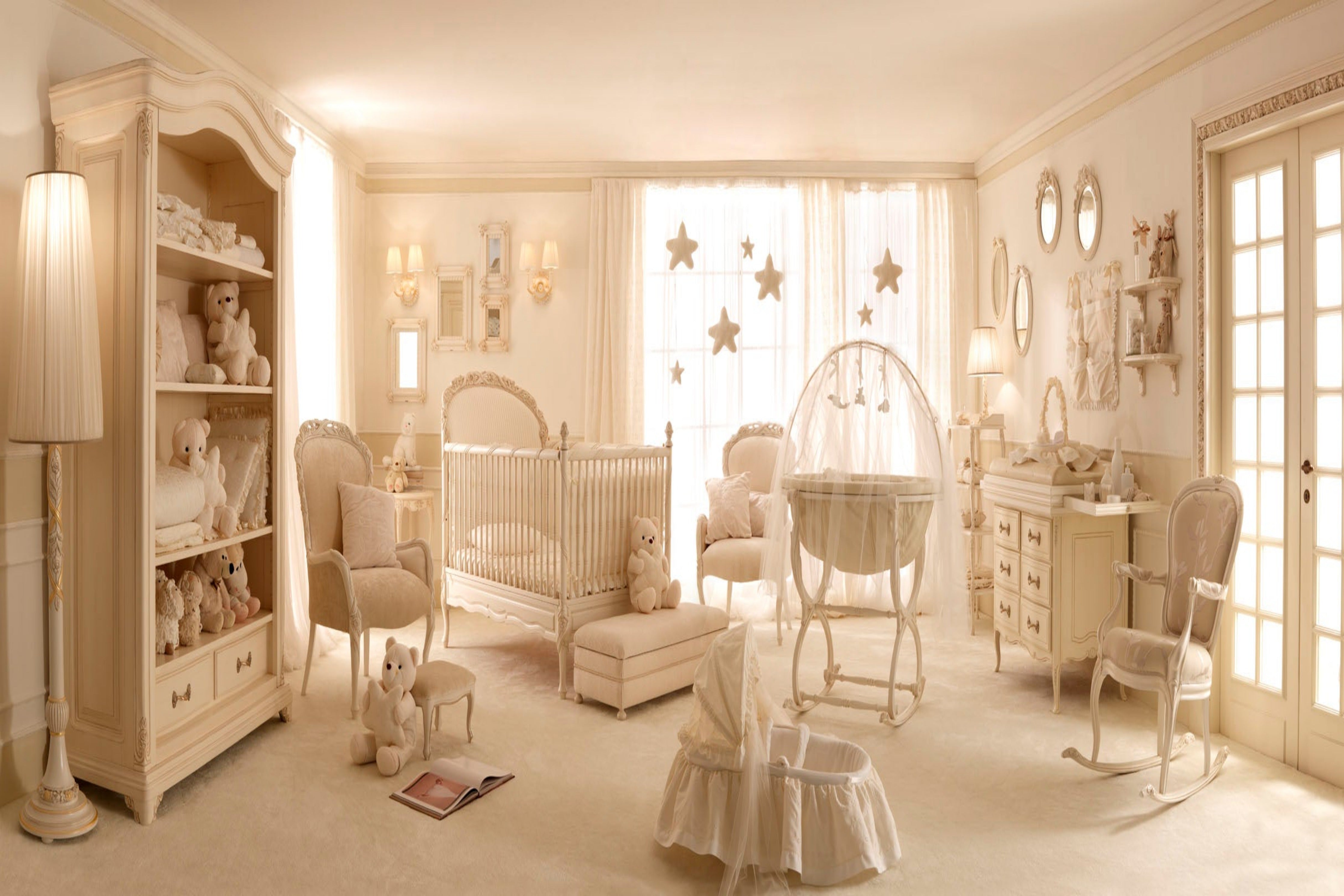 luxury nursery room with savio firmino furniture