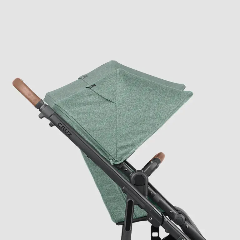 uppababy cruz pushchair sun shade up-close