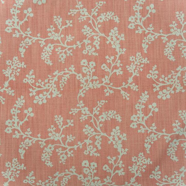 luxury vine fabric coral variant