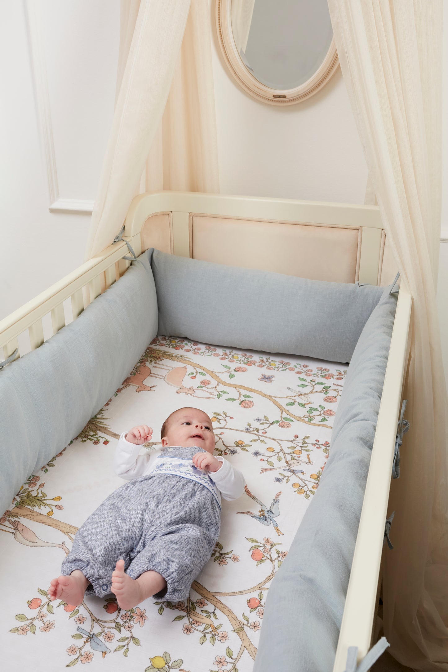 Upholstered Luxury Cot Bed