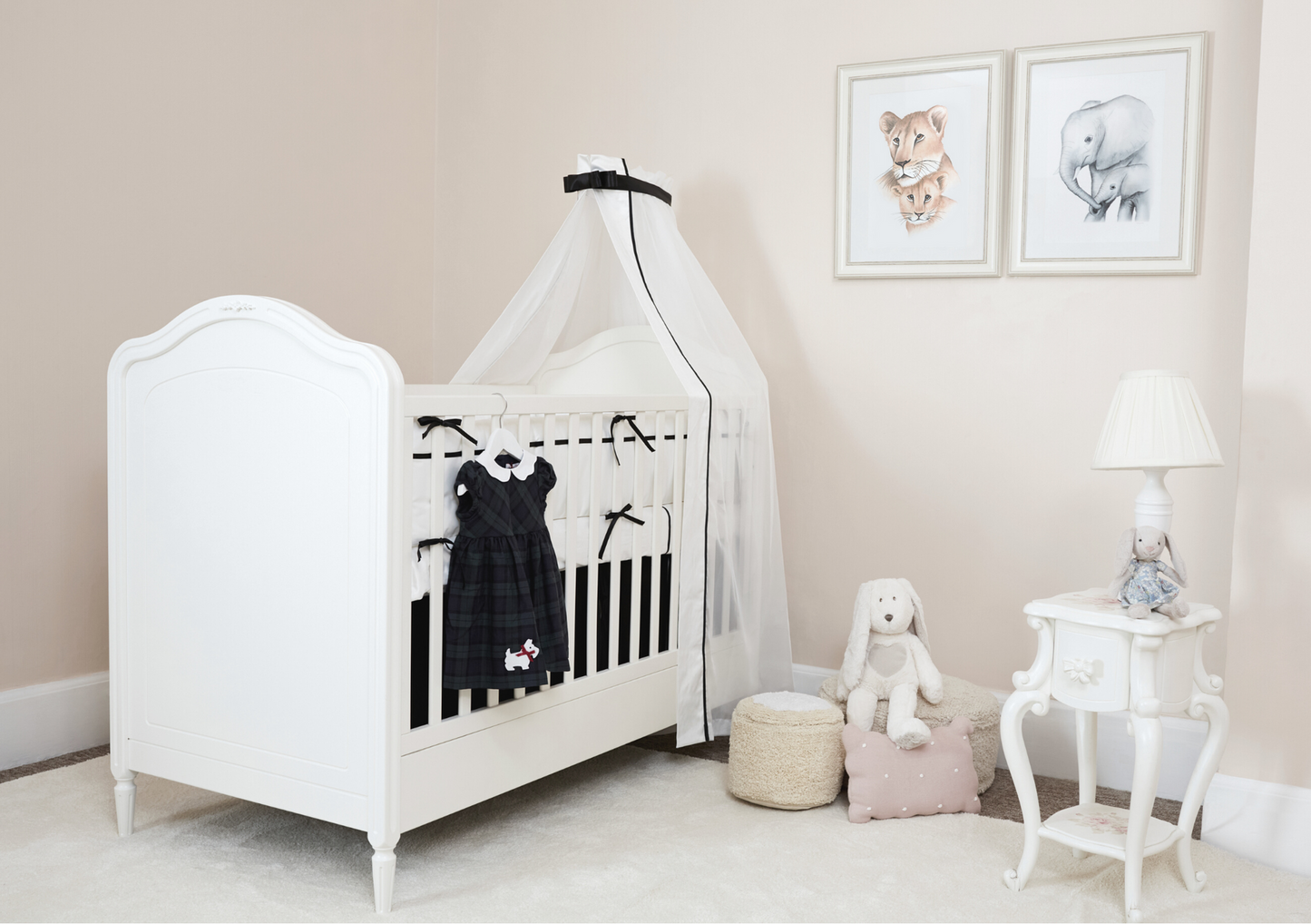 Classic Collection Canopy | Luxury Baby Bedding | Elegant