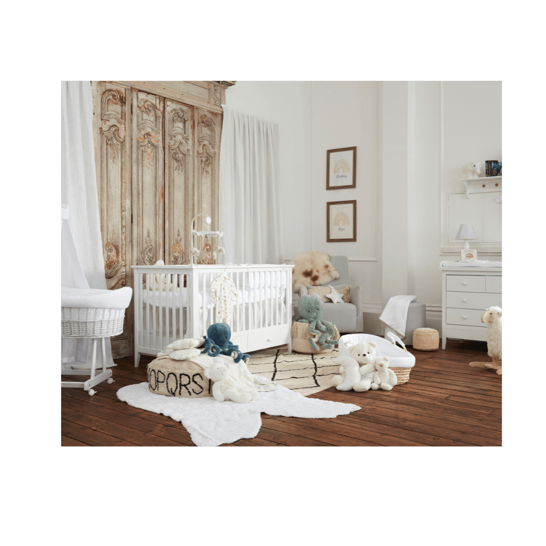 Kensington Cot Bed in a stylish nursery