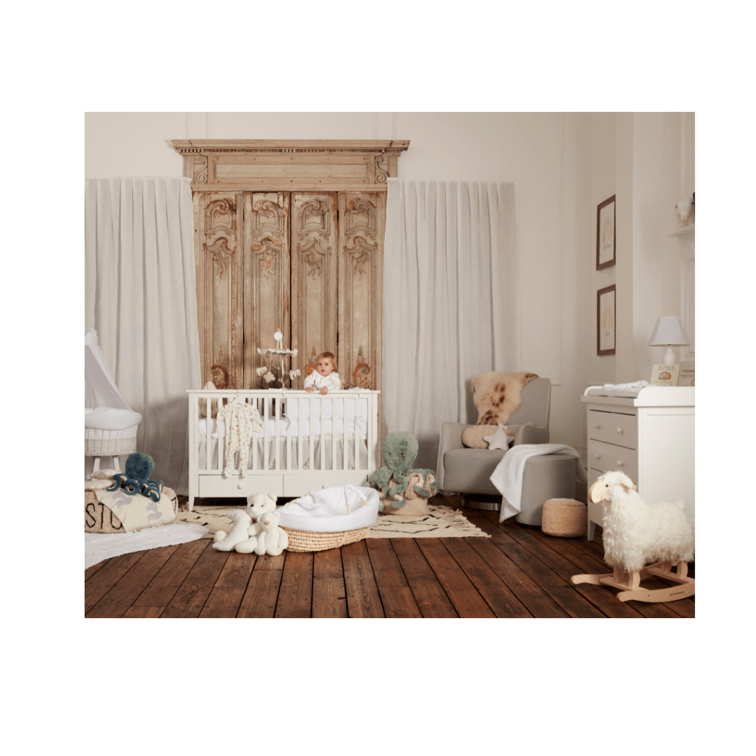 kensington cot bed in classic style nursery