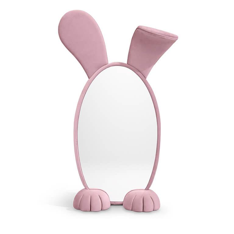 circu bunny floor mirror for kids room