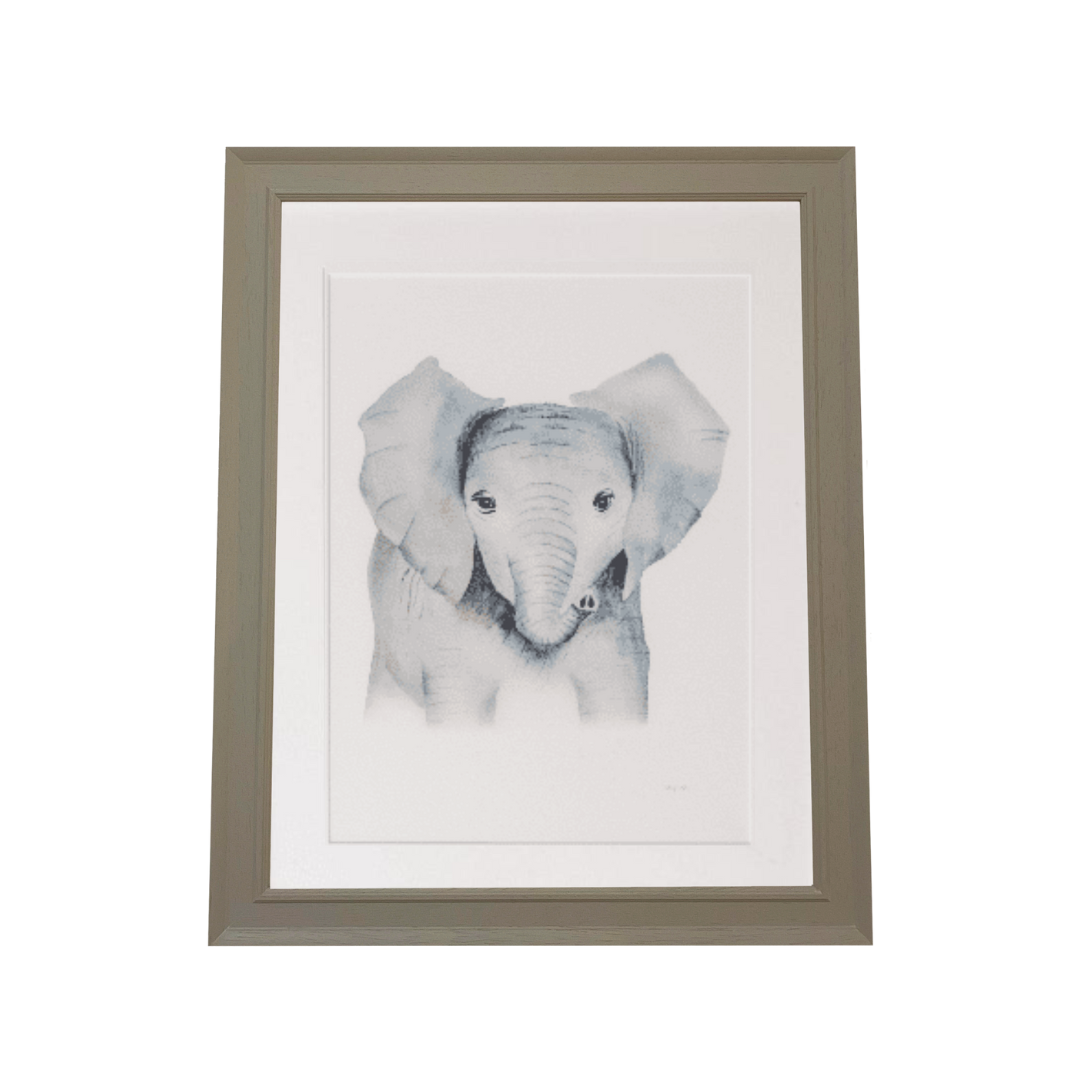 Elephant Nursery Art Print