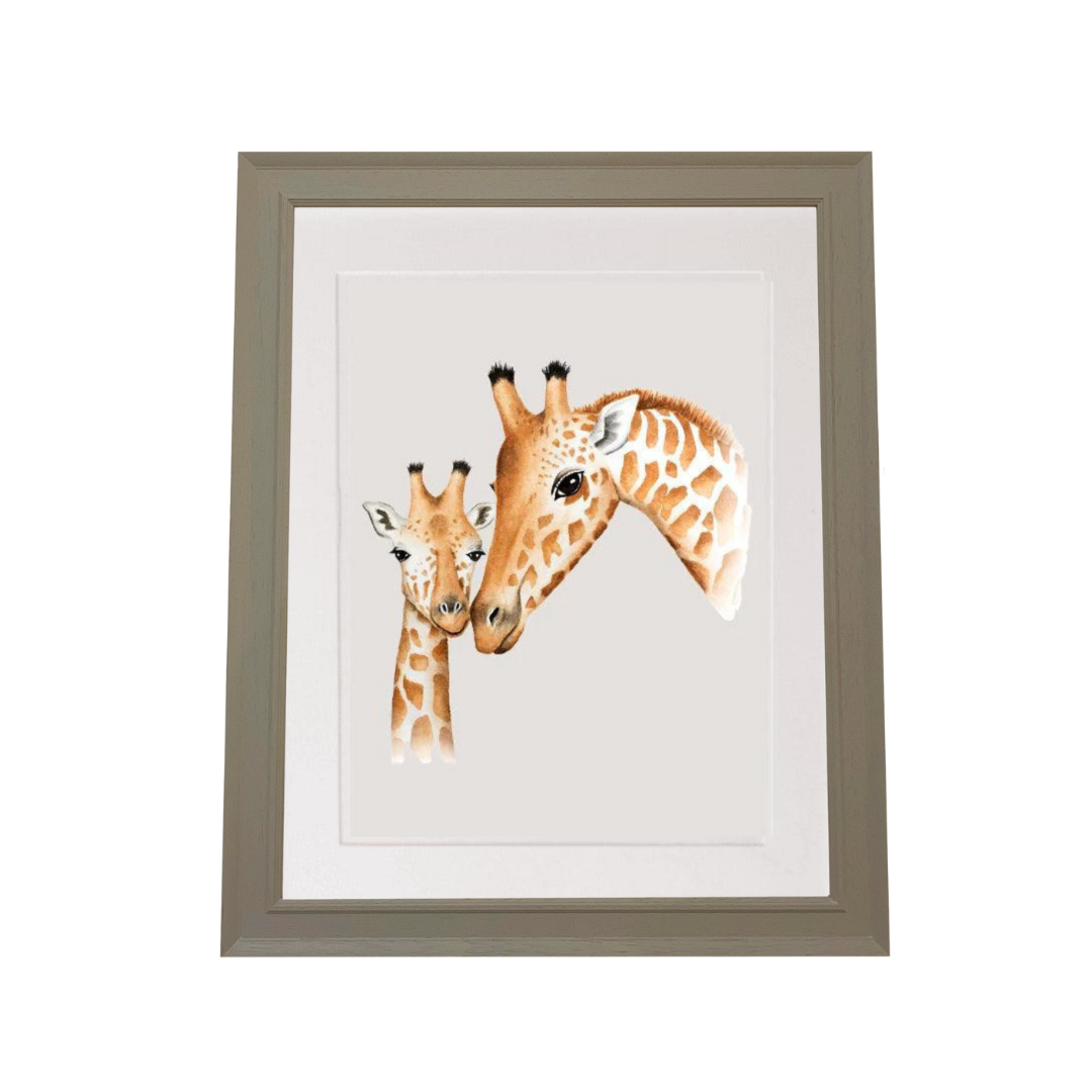 Giraffe Nursery Art