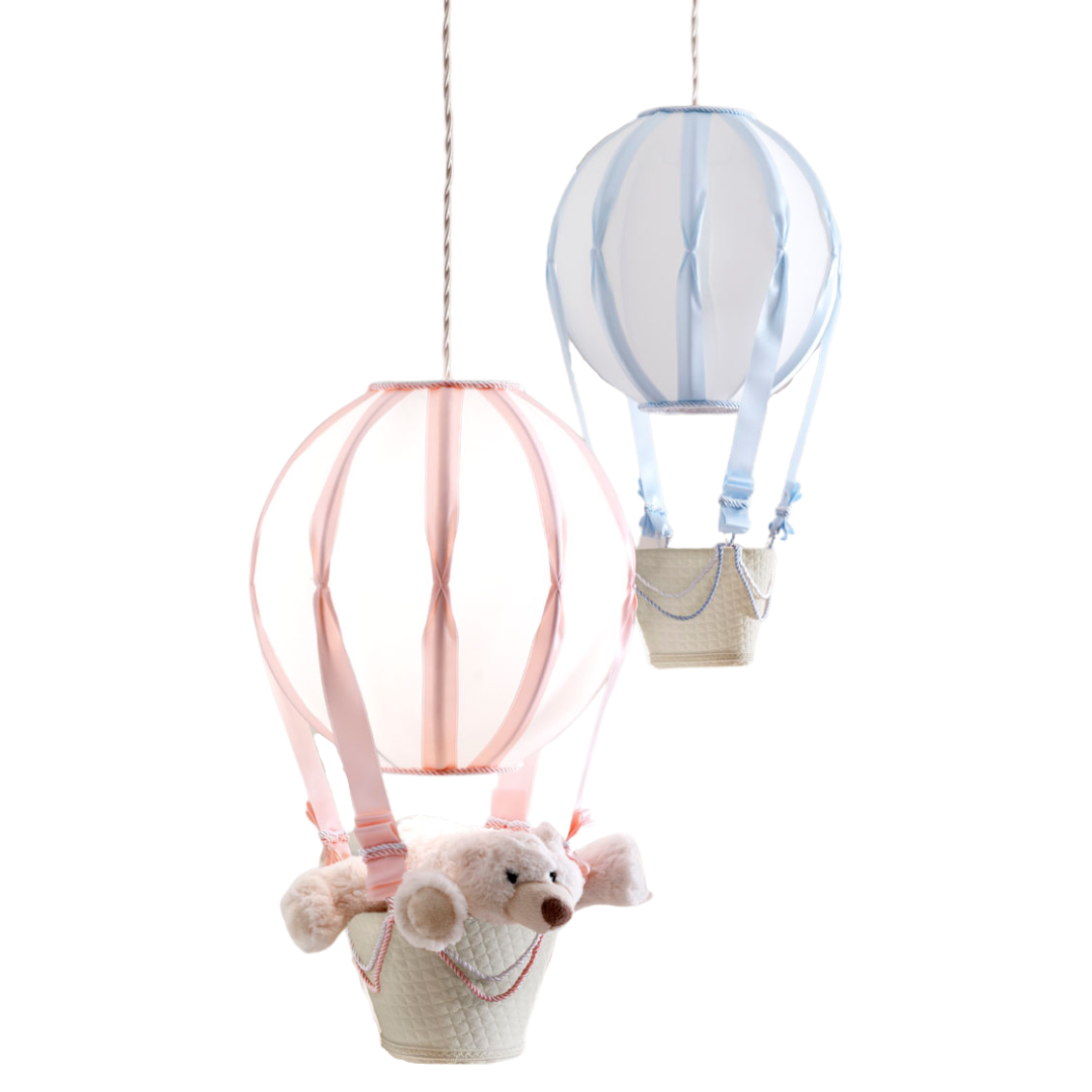 hot-air balloon pendant light for kids rooms