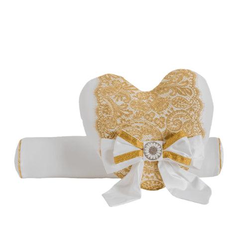 Majestic Gold Baby Pillow Set