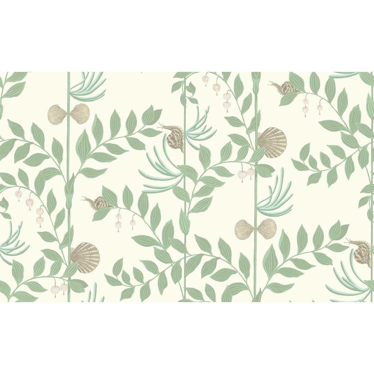 Secret Garden Light Green Wallpaper