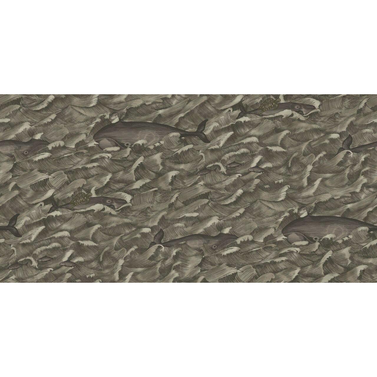 Melville Olive Green Wallpaper