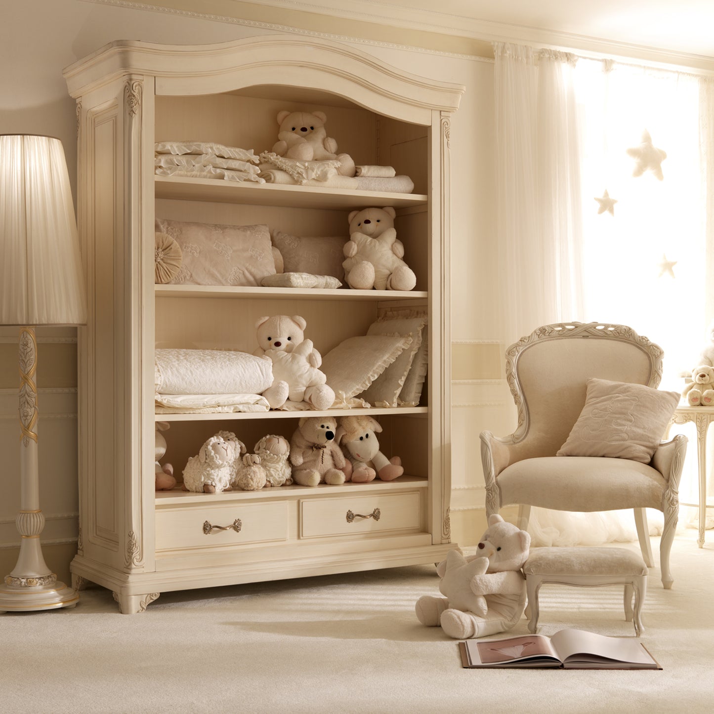 luxury bookcase for children's room